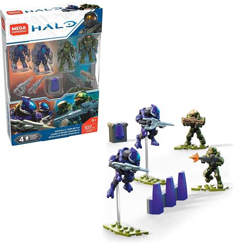 mega construx halo spartans|Amazon.com: Halo Spartan Mega Construx.